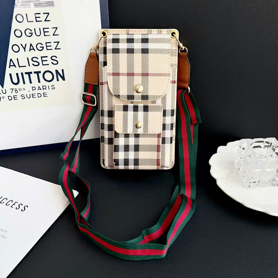 Stylish Compact Crossbody Wallet Bag